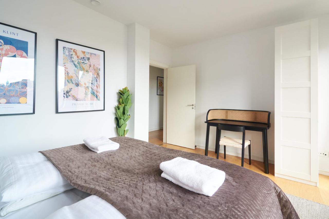Stylish 2Br W Private Balcony In Cph City Centre Kopenhagen Buitenkant foto